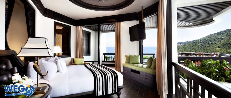 1 King Son Tra Terrace Suite Ocean View - Bedroom
